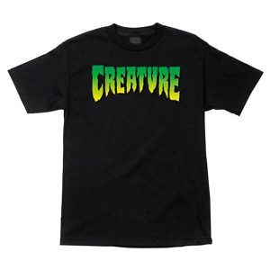 camiseta-negra-de-skate-creature